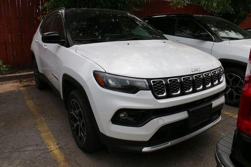 Bright White Clearcoat 2025 Jeep Compass Limited
