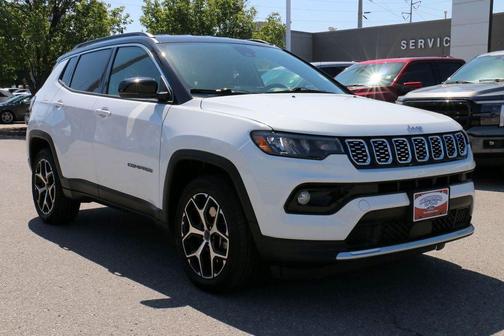 Bright White Clearcoat 2025 Jeep Compass Limited