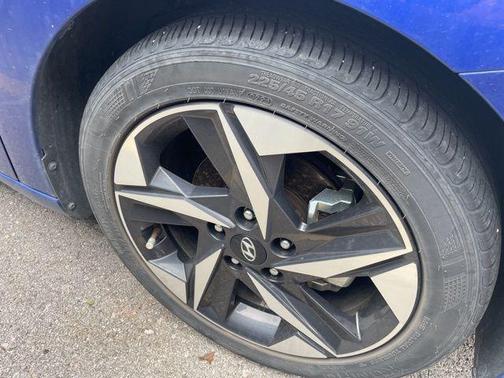 Intense Blue 2021 Hyundai ELANTRA Limited