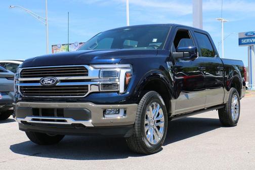 Antimatter Blue Metallic 2025 Ford F-150 King Ranch
