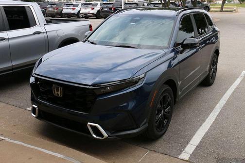 Canyon River Blue Metallic 2026 Honda CR-V Hybrid Sport Touring AWD