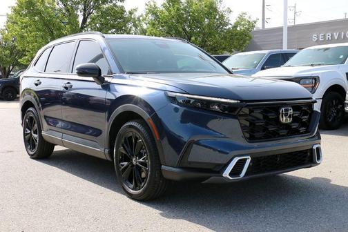 Canyon River Blue Metallic 2026 Honda CR-V Hybrid Sport Touring AWD