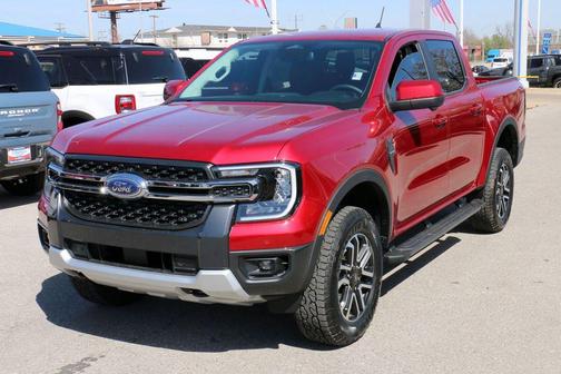 Ruby Red Metallic Tinted Clearcoat 2026 Ford Ranger LARIAT