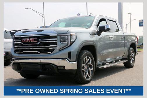 Sterling Metallic 2025 GMC Sierra 1500 SLT