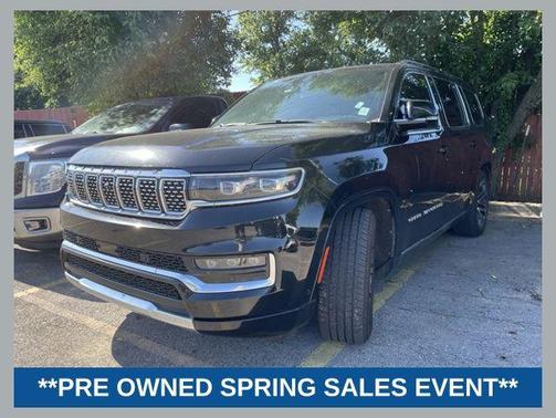 Diamond Black Crystal Pearlcoat 2022 Jeep Grand Wagoneer Series II 4x4