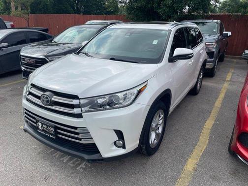 Blizzard Pearl 2017 Toyota Highlander Limited