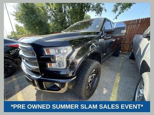 Tuxedo Black Metallic 2015 Ford F-150 Platinum