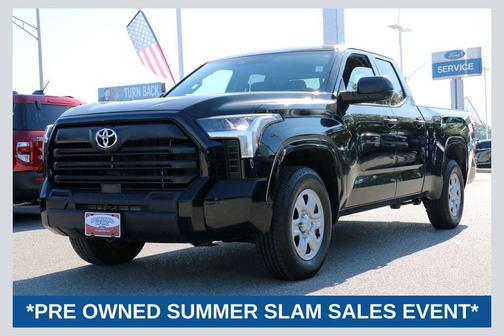 Midnight Black Metallic 2023 Toyota Tundra SR