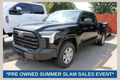 Midnight Black Metallic 2023 Toyota Tundra SR