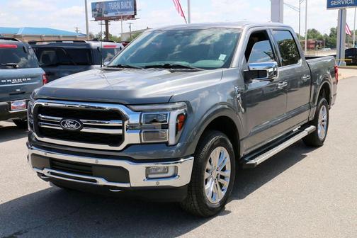 Carbonized Gray Metallic 2024 Ford F-150 Lariat