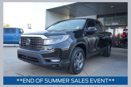 Crystal Black Pearl 2023 Honda Ridgeline RTL