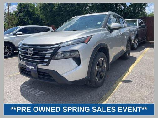 Brilliant Silver Metallic 2024 Nissan Rogue SV