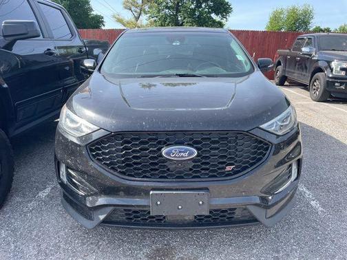 Agate Black Metallic 2019 Ford Edge ST