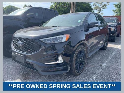 Agate Black Metallic 2019 Ford Edge ST