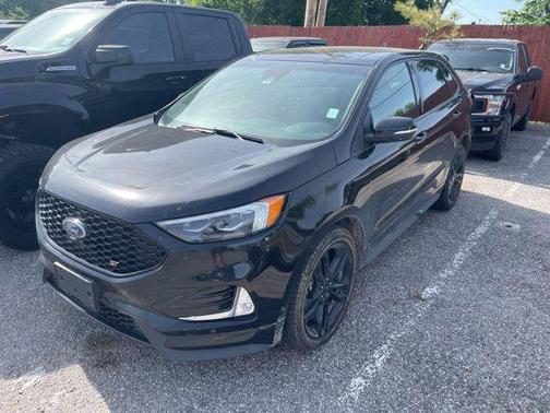 Agate Black Metallic 2019 Ford Edge ST