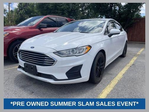 Oxford White 2020 Ford Fusion SE