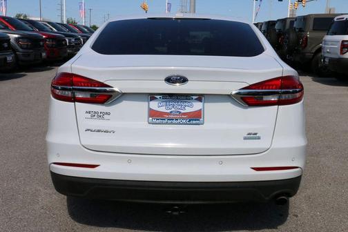 Oxford White 2020 Ford Fusion SE