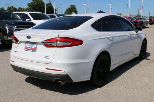 Oxford White 2020 Ford Fusion SE