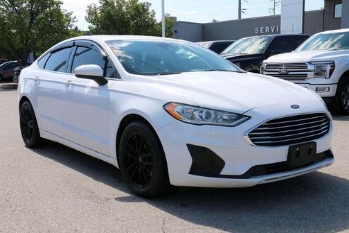 Oxford White 2020 Ford Fusion SE