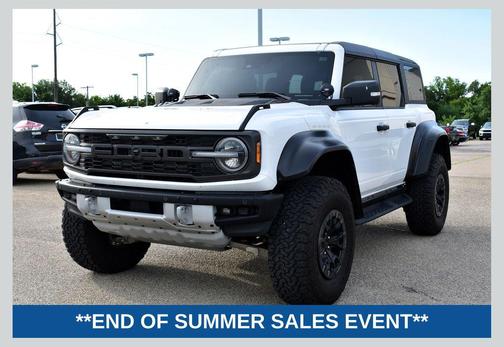 Oxford White 2023 Ford Bronco Raptor