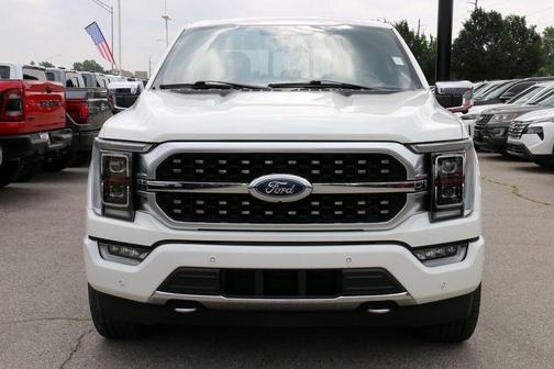 Star White Metallic Tri-Coat 2023 Ford F-150 Platinum