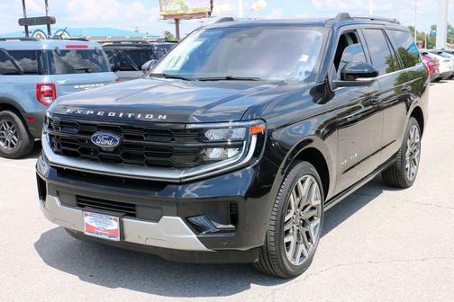 Agate Black Metallic 2025 Ford Expedition Platinum