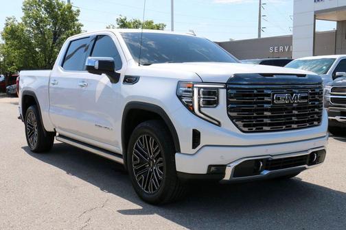 White Frost Tricoat 2022 GMC Sierra 1500 Denali Ultimate