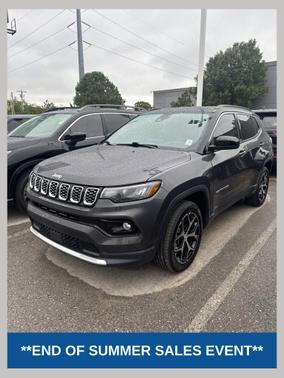 Baltic Gray Metallic Clearcoat 2024 Jeep Compass Limited