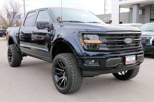 Antimatter Blue Metallic 2025 Ford F-150 XLT