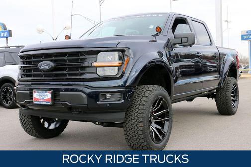 Antimatter Blue Metallic 2025 Ford F-150 XLT