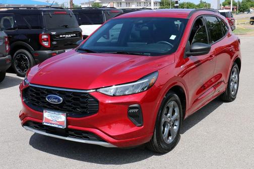 Rapid Red Metallic Tinted Clearcoat 2024 Ford Escape ST-Line