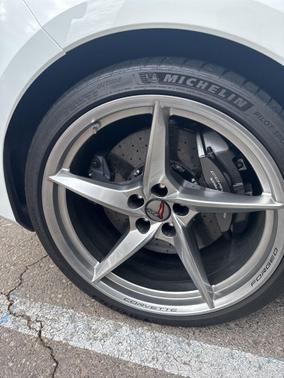 Arctic White 2025 Chevrolet Corvette E-Ray RWD Coupe 3LZ