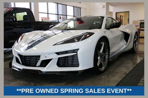 Arctic White 2025 Chevrolet Corvette E-Ray RWD Coupe 3LZ