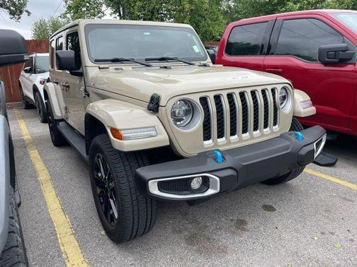 Limited Edition Gobi Clearcoat 2022 Jeep Wrangler Unlimited 4xe Sahara