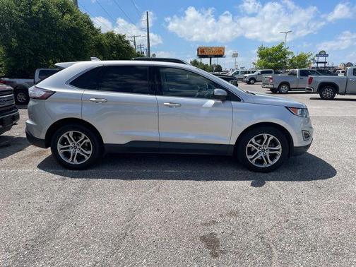 Ingot Silver Metallic 2018 Ford Edge Titanium