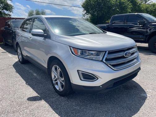 Ingot Silver Metallic 2018 Ford Edge Titanium