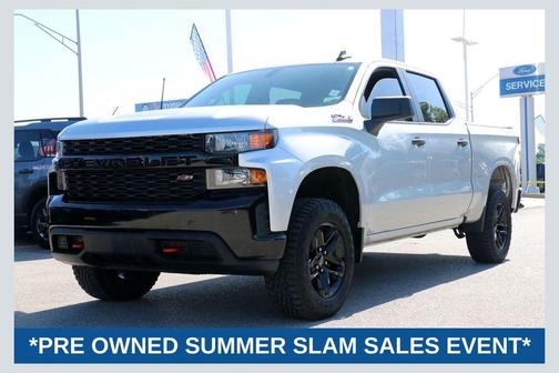 Silver Ice Metallic 2022 Chevrolet Silverado 1500 Limited Custom Trail Boss