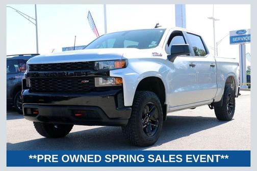 Silver Ice Metallic 2022 Chevrolet Silverado 1500 Limited Custom Trail Boss