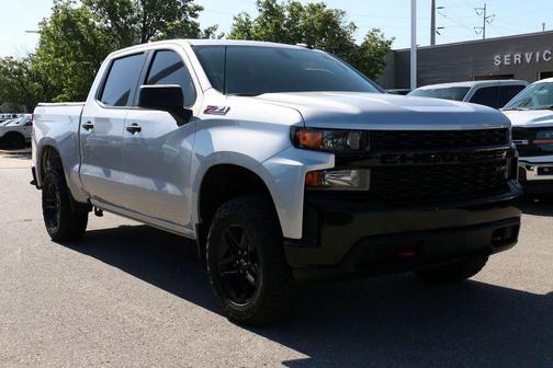 Silver Ice Metallic 2022 Chevrolet Silverado 1500 Limited Custom Trail Boss