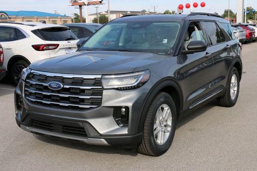 Carbonized Gray Metallic 2026 Ford Explorer Active