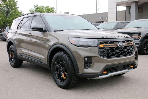 Marsh Gray 2026 Ford Explorer Tremor