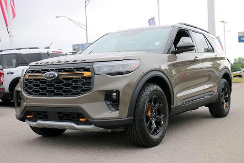 Marsh Gray 2026 Ford Explorer Tremor