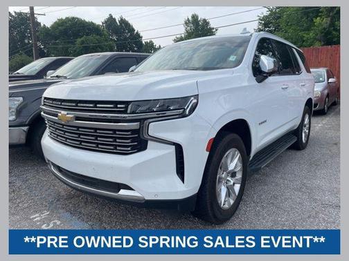 Summit White 2023 Chevrolet Tahoe Premier