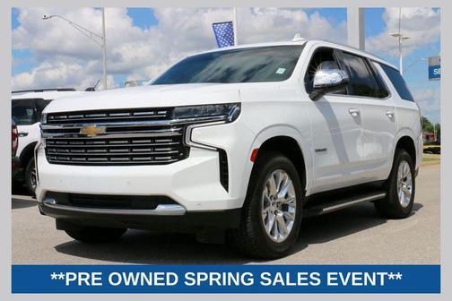 Summit White 2023 Chevrolet Tahoe Premier