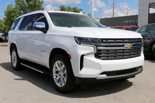 Summit White 2023 Chevrolet Tahoe Premier