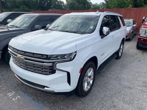 Summit White 2023 Chevrolet Tahoe Premier