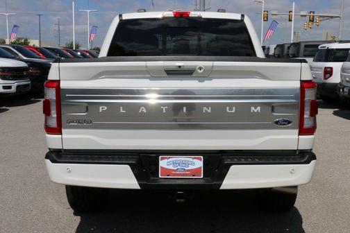 Star White Metallic Tri-Coat 2022 Ford F-150 Platinum