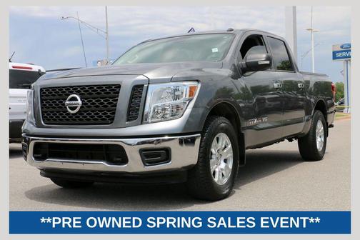 Gun Metallic 2019 Nissan Titan SV