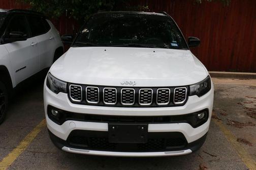 Bright White Clearcoat 2025 Jeep Compass Limited
