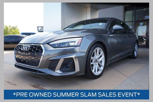 Mythos Black Metallic 2024 Audi A5 Sportback 45 S Line Premium Plus
